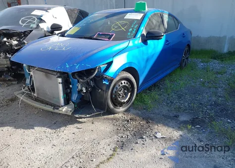 2021 Nissan Sentra Sr Xtronic Cvt from USA, damaged, VIN 3N1AB8DV7MY306887